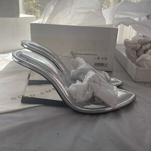 Good American heels 6.5 NIB retail $195